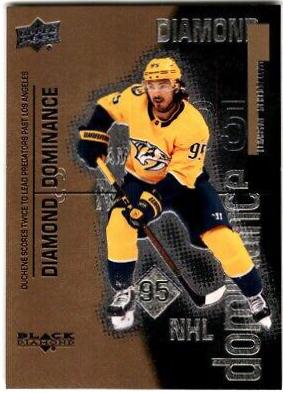 Matt Duchene #DD-26 Hockey Cards 2022 Upper Deck Black Diamond Dominance