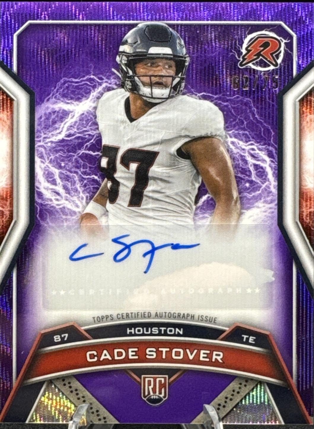 Cade Stover [Purple Surge] #RRS-CS