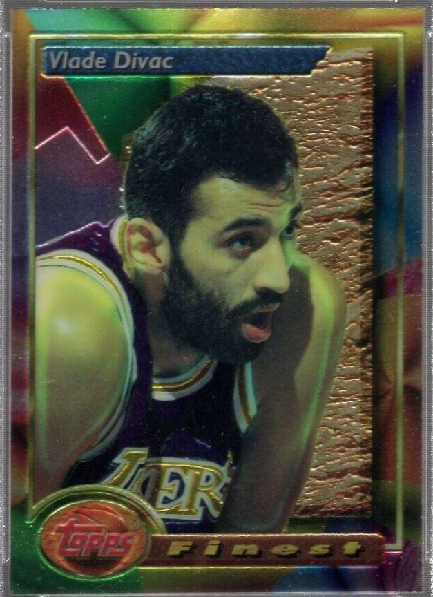 Vlade Divac #197 Basketball Cards 1993 Finest