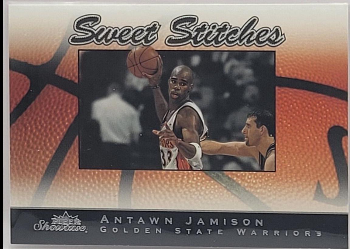 Antawn Jamison #7 2003 Fleer Showcase Sweet Stitches Basketball