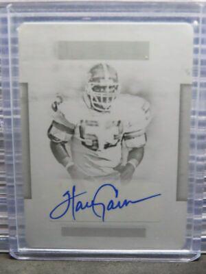 Harry Carson Football Cards 2018 National Treasures Signatures
