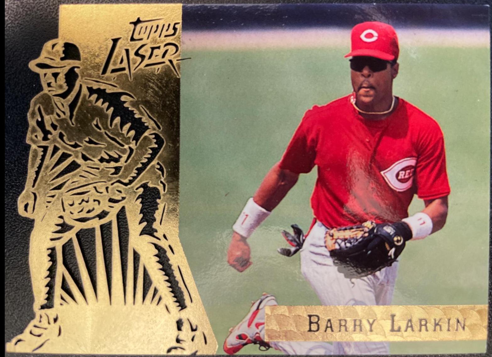 Barry Larkin Baseball Cards 1996 Topps Laser