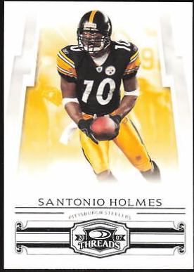 Santonio Holmes #114 2007 Panini Donruss Threads Football