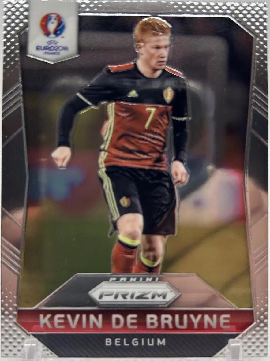 Kevin De Bruyne #23 Soccer Cards 2016 Panini Prizm UEFA