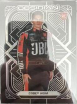 Corey Heim #17 Racing Cards 2022 Panini Chronicles Nascar Obsidian