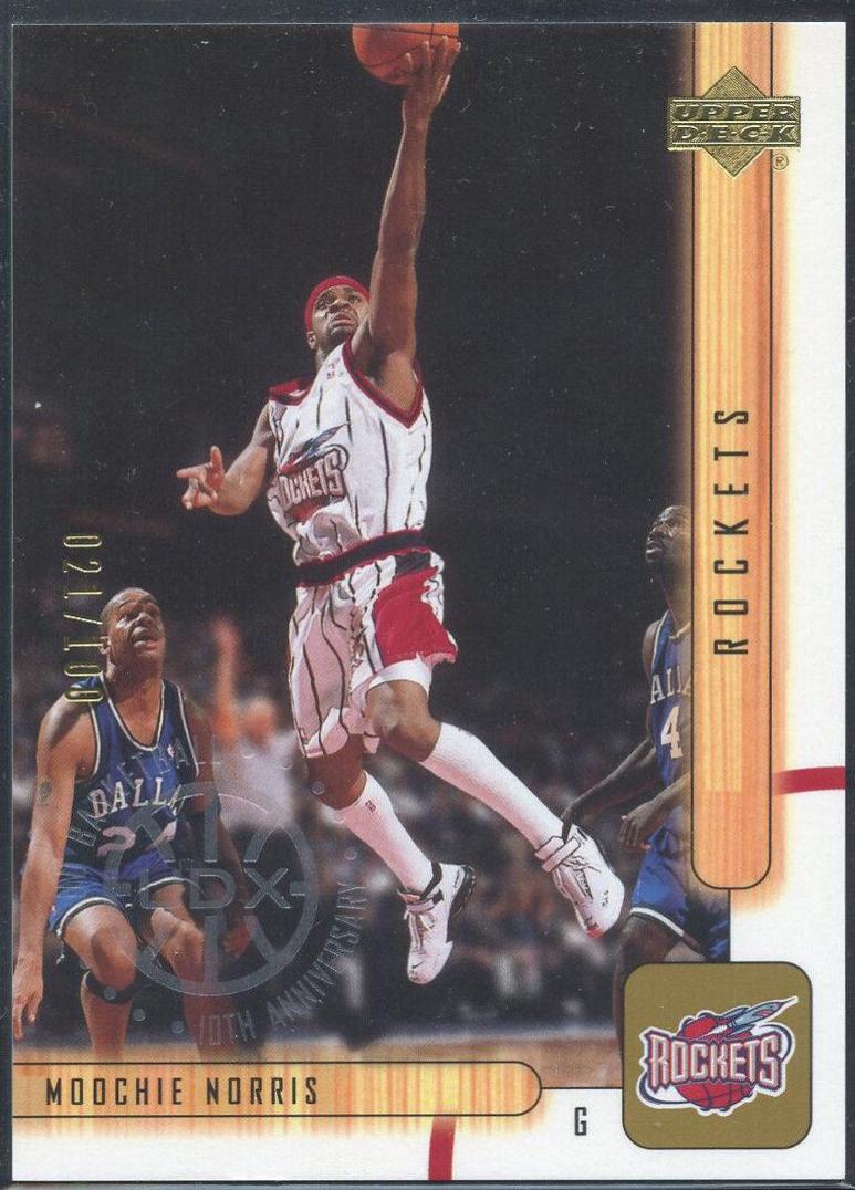 moochie norris #59 Basketball Cards 2001 Upper Deck