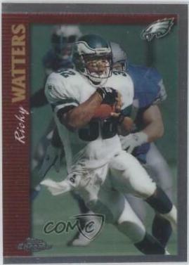 Ricky Watters #25 Football Cards 1997 Topps Chrome