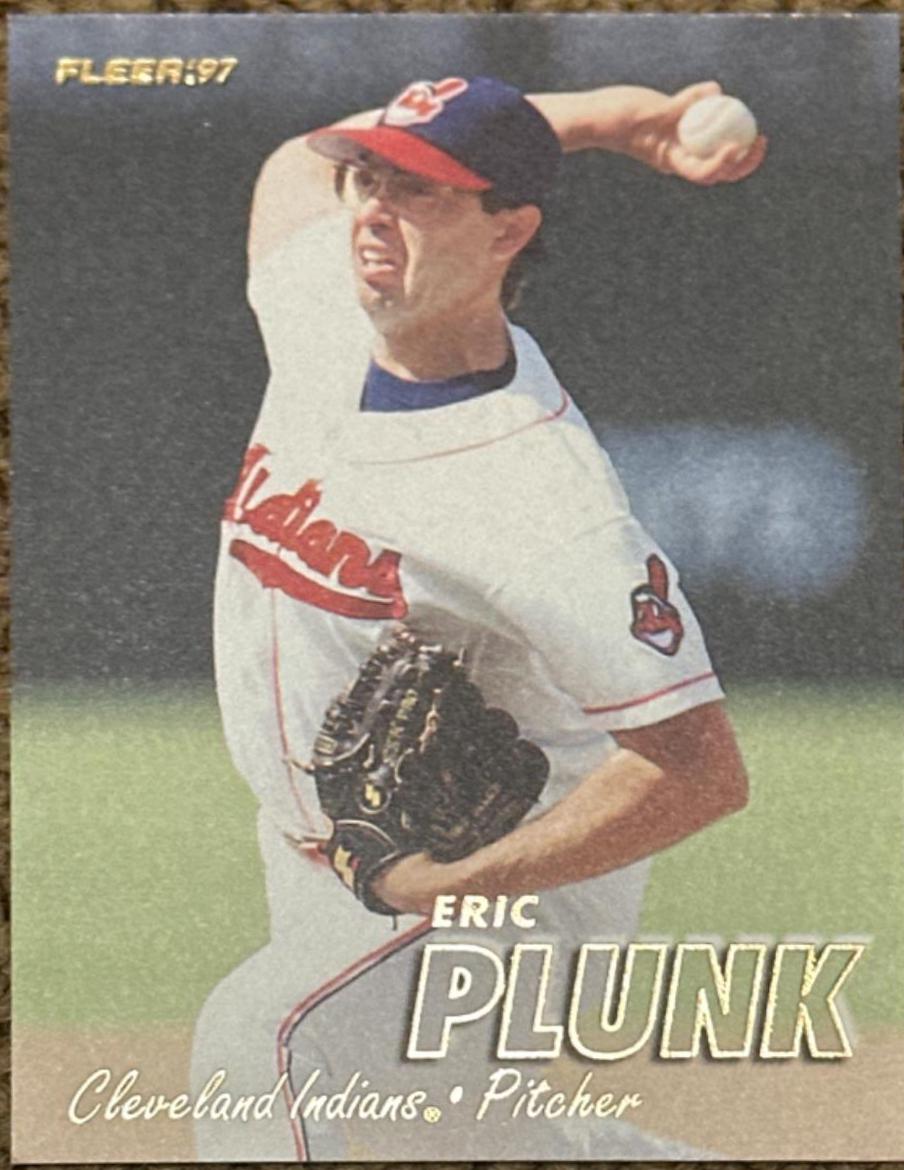 Eric Plunk #86 Baseball Cards 1997 Fleer