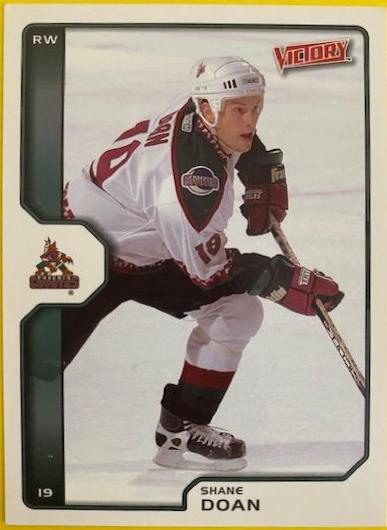 Shane Doan #165 Hockey Cards 2002 Upper Deck Victory