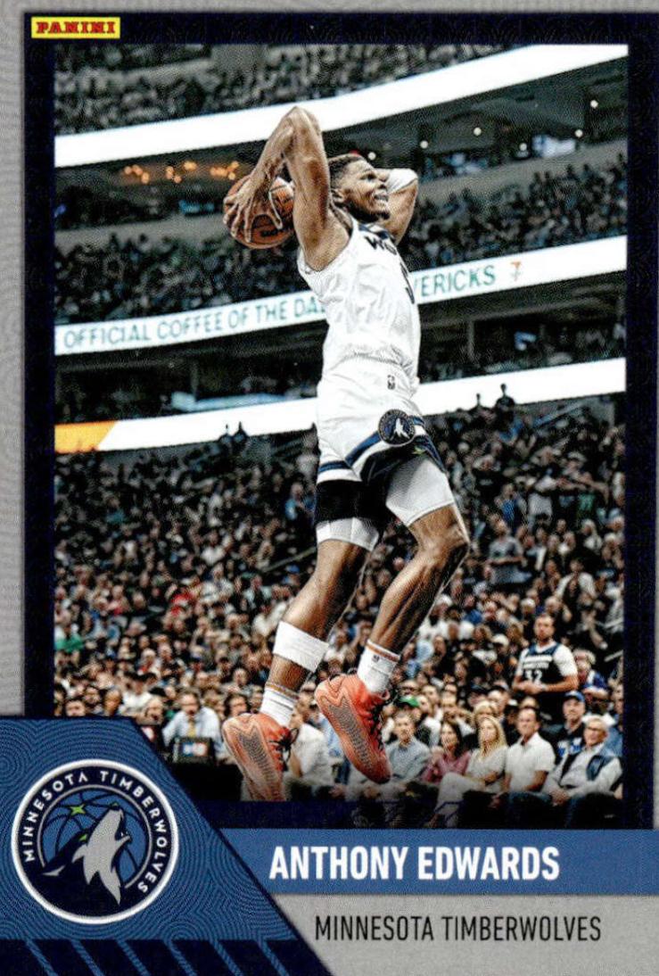 Anthony Edwards #S3 Basketball Cards 2024 Panini Prizm Monopoly Starter Deck