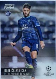 Duje Caleta Car #31 Soccer Cards 2020 Stadium Club Chrome UEFA Champions League