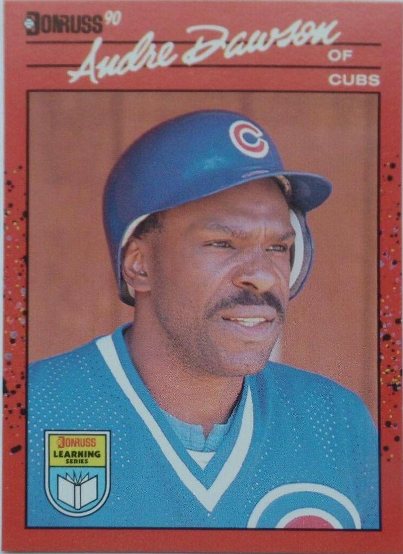Andre Dawson #52 Baseball Cards 1990 Donruss Learning Series