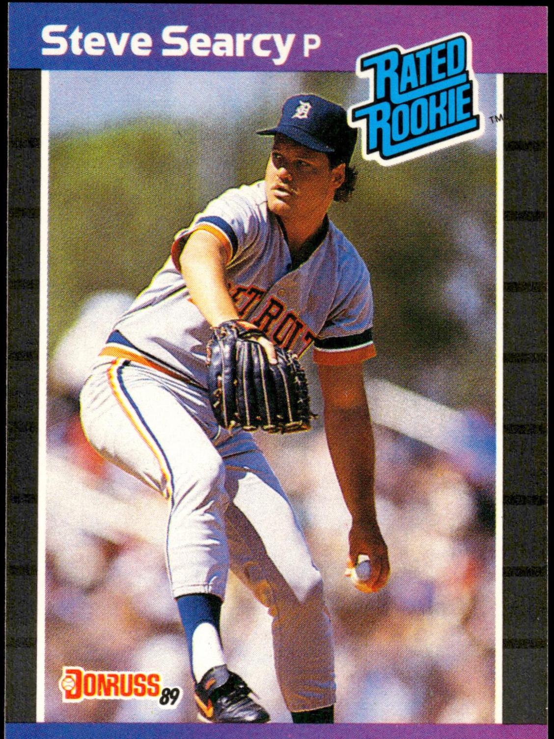 Steve Searcy #29 Baseball Cards 1989 Donruss