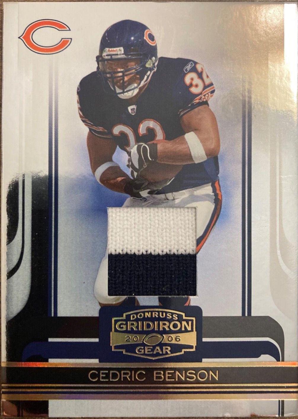 Cedric Benson #18 2006 Panini Donruss Gridiron Gear Football