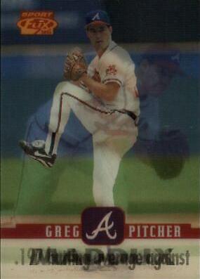 Greg Maddux #8 Baseball Cards 1996 Sportflix