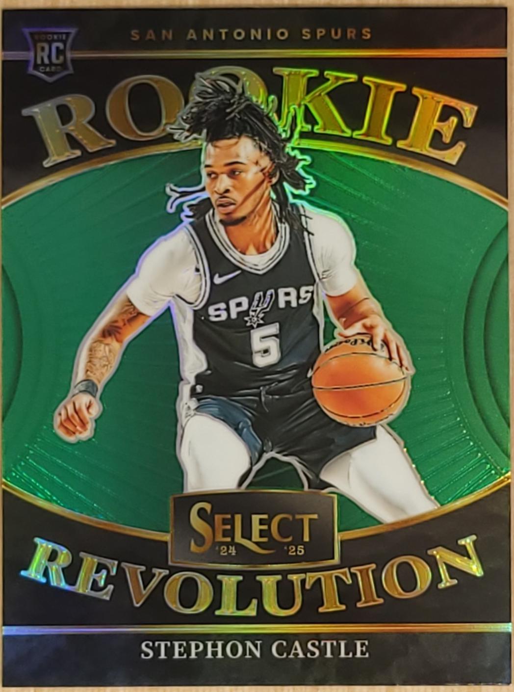 Stephon Castle [Green Prizm] #17 Prices | 2024 Panini Select