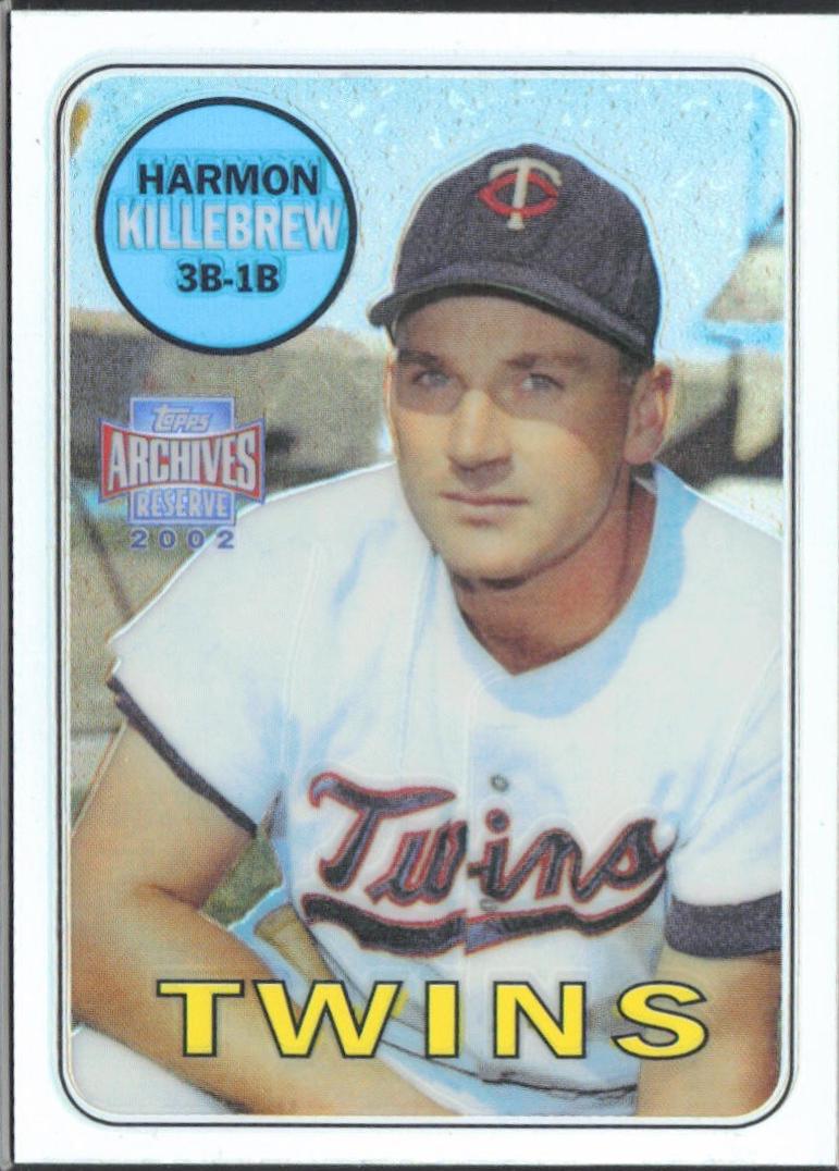 Harmon Killebrew #16 Baseball Cards 2002 Topps Archives Reserve