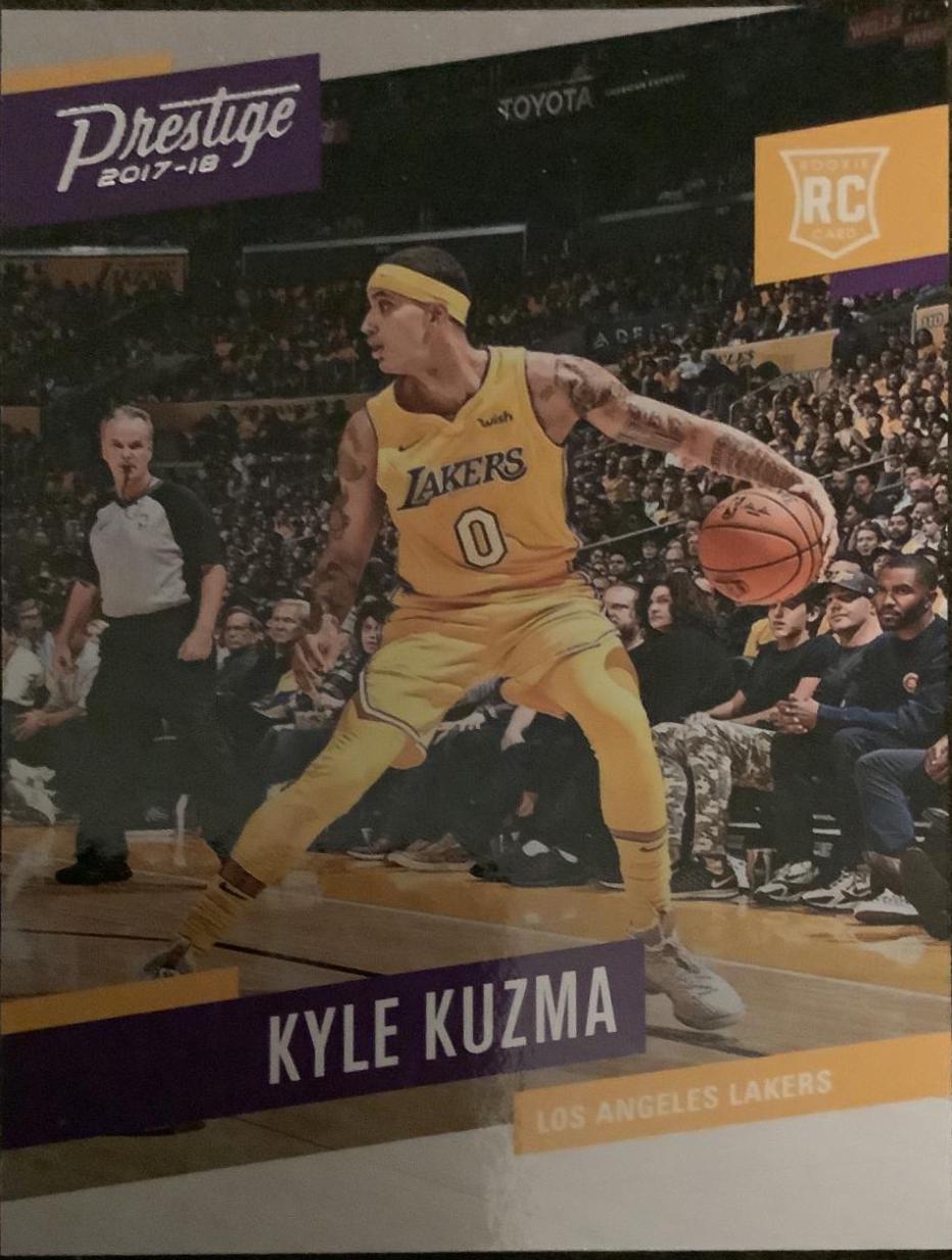 Kyle Kuzma #176 Basketball Cards 2017 Panini Prestige