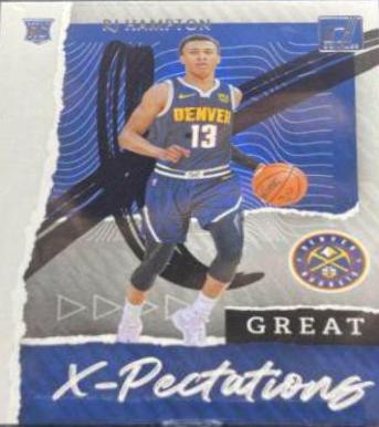 RJ Hampton #24 Basketball Cards 2020 Donruss Great X-Pectations