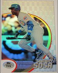 Sammy Sosa [Pattern 57] #28 Baseball Cards 1998 Topps Tek Prices