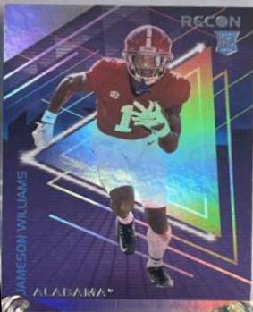Jameson Williams #5 Football Cards 2022 Panini Chronicles Draft Picks Recon