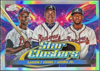 Ronald Acuna Jr. / Chipper Jones / Hank Aaron