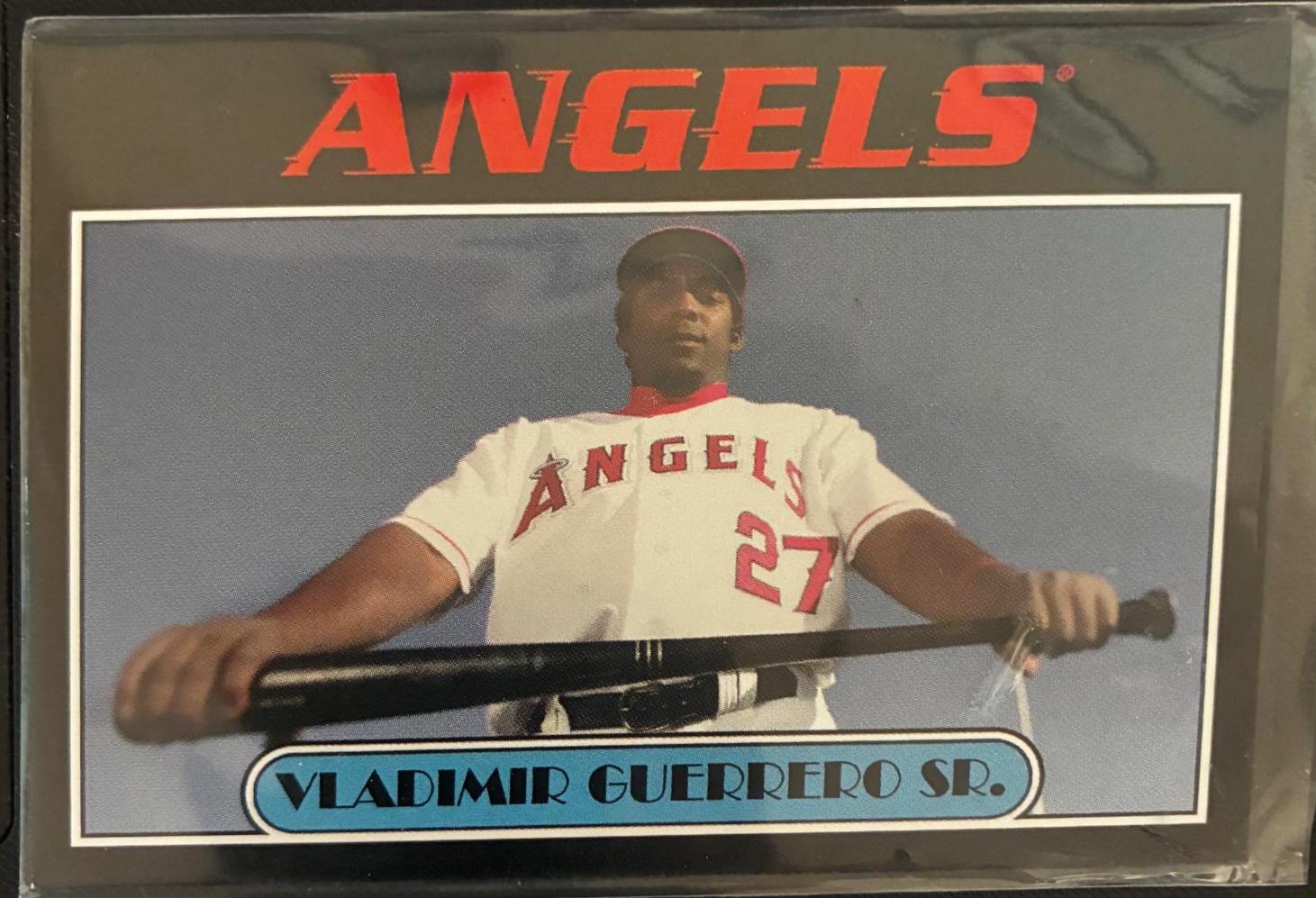 Vladimir Guerrero Sr #69 2022 Topps Throwback Thursday Baseball