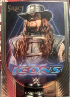 Undertaker #8 Wrestling Cards 2024 Panini Select WWE Icons