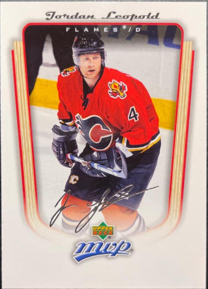 Jordan Leopold #57 Hockey Cards 2005 Upper Deck MVP