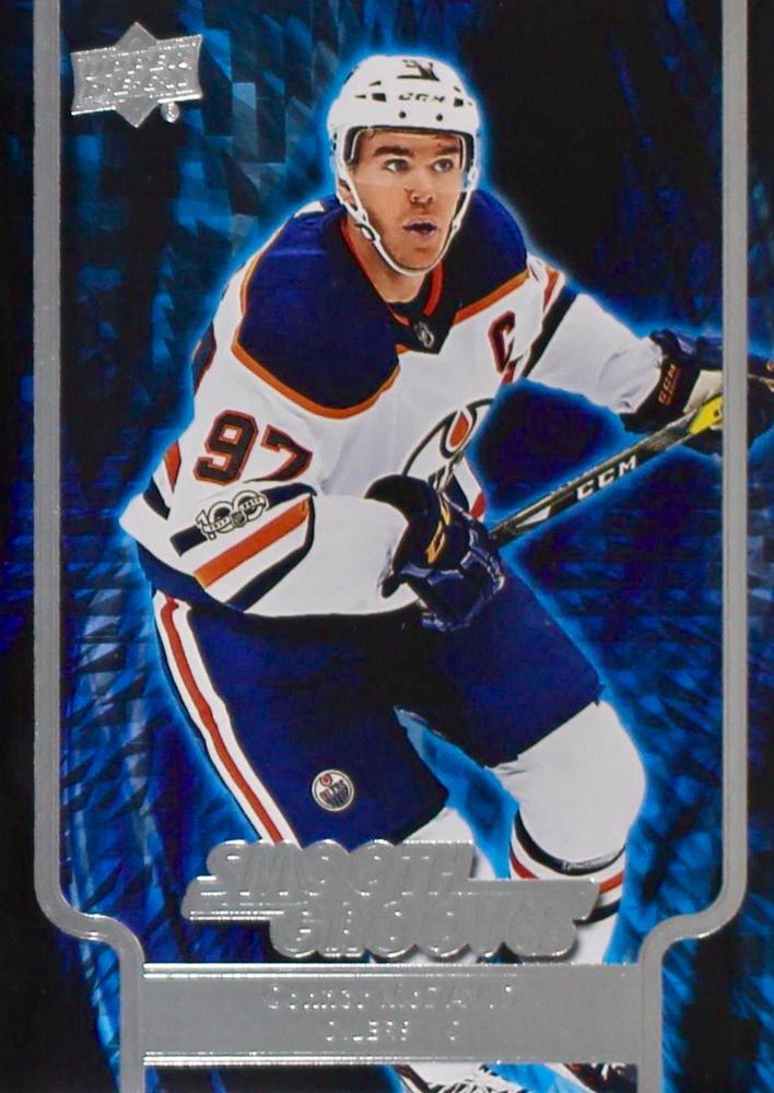 Connor McDavid #SG-SP Hockey Cards 2018 Upper Deck Compendium