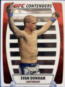 Evan Dunham #C-ED Ufc Cards 2011 Topps UFC Title Shot Contenders