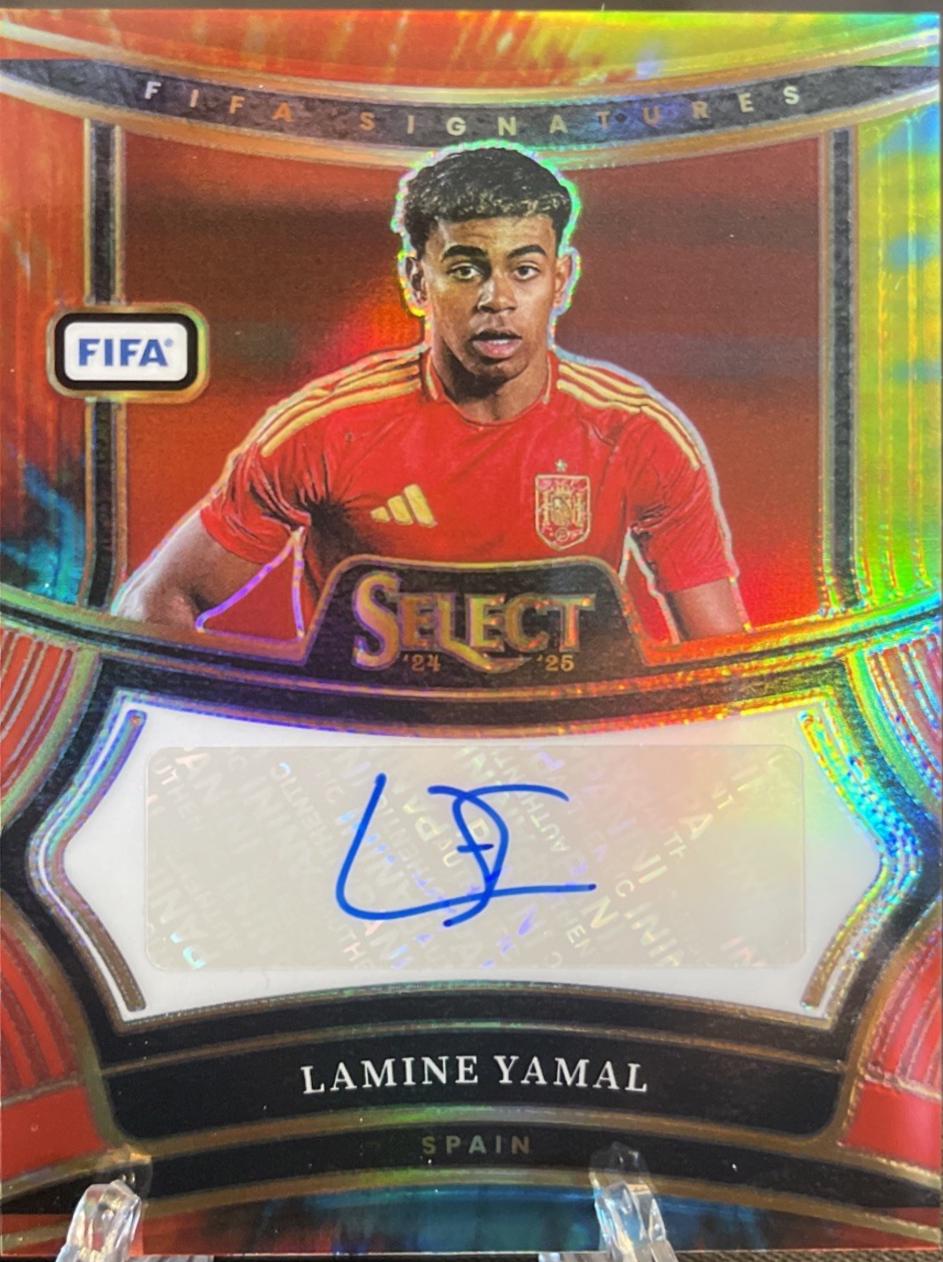 Lamine Yamal [Tie-Dye] #S-LY Prices | 2024 Panini Select FIFA
