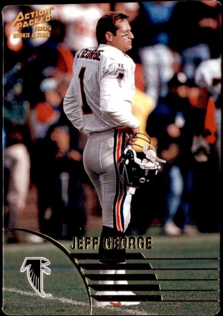 Jeff George #19 1995 Action Packed Rookie & Stars Football