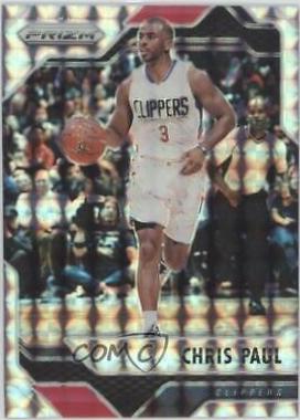 Chris Paul #13 Basketball Cards 2016 Panini Prizm Mosaic