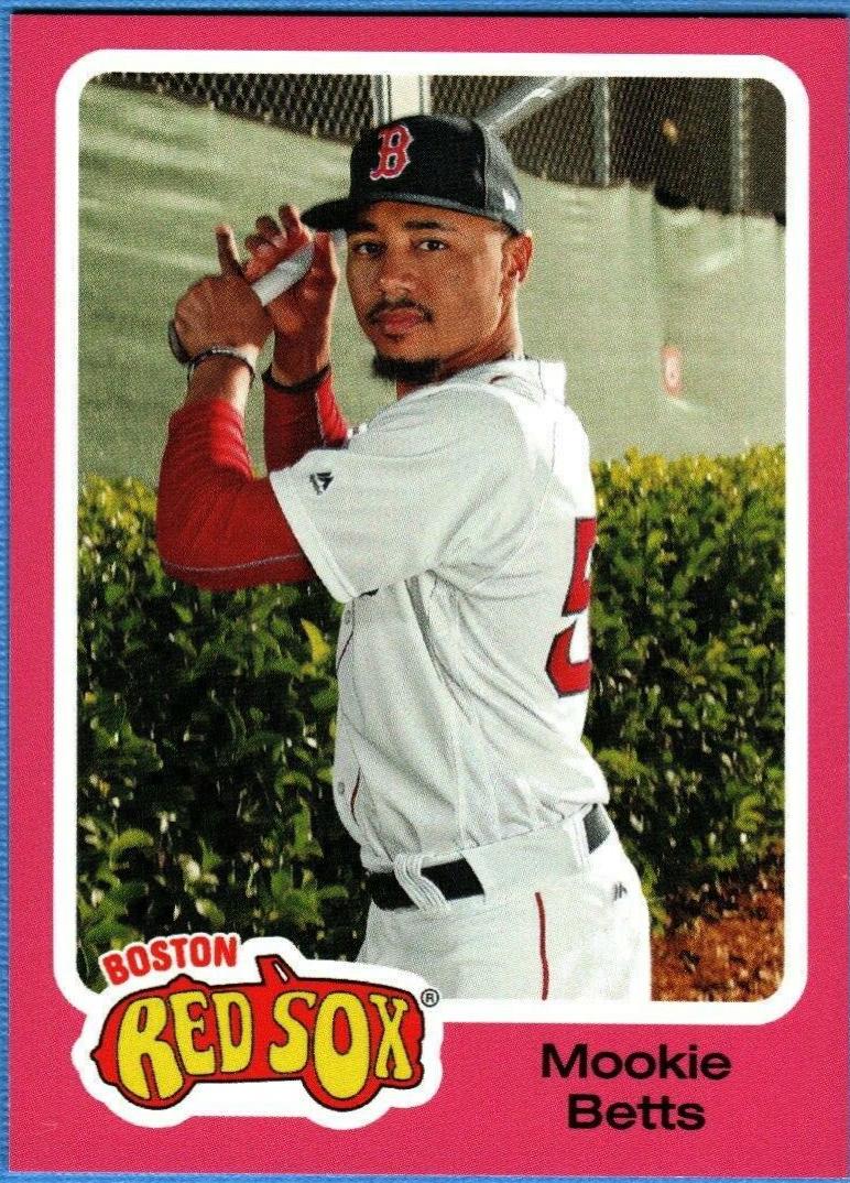 Mookie Betts #39 Baseball Cards 2019 Topps Throwback Thursday