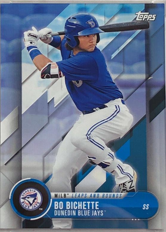 Bo Bichette #LB-BB Baseball Cards 2018 Topps Pro Debut MiLB Leaps and Bounds