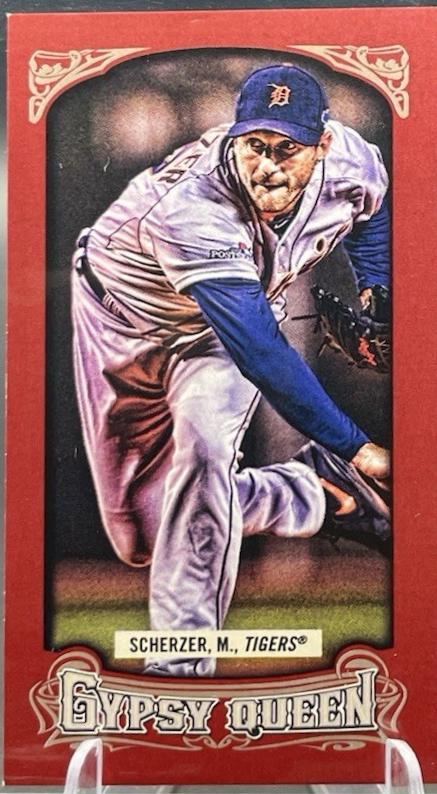 Max Scherzer [Mini Long Sleeves Red] #180