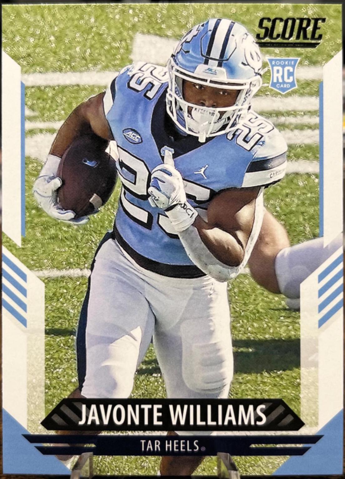 Javonte Williams #312 2021 Panini Score Football