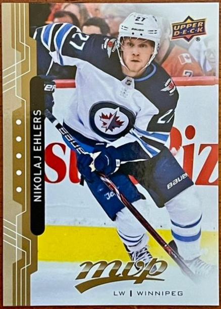 Nikolaj Ehlers #127 2018-19 Upper Deck MVP Hockey