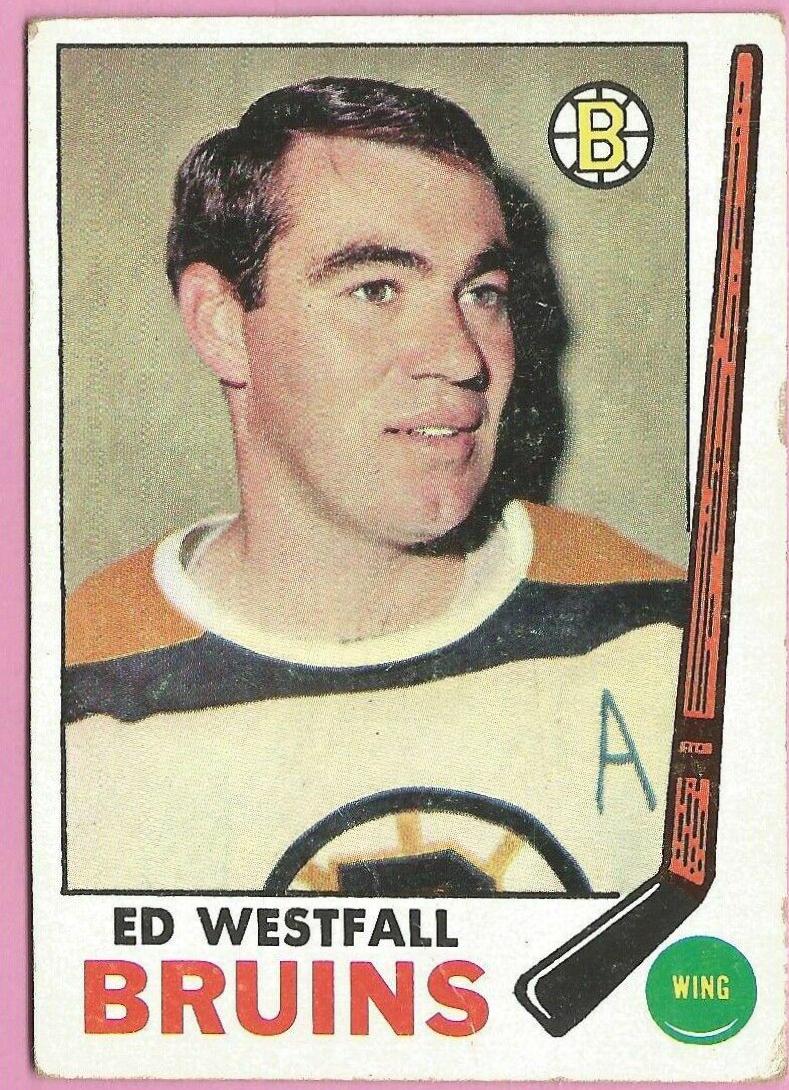 Ed Westfall #29 Hockey Cards 1969 Topps