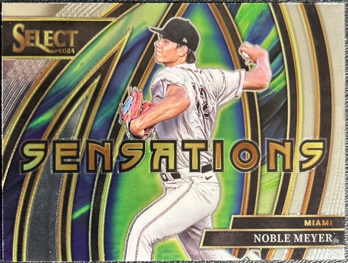 Noble Meyer #13 Baseball Cards 2024 Panini Select Sensations