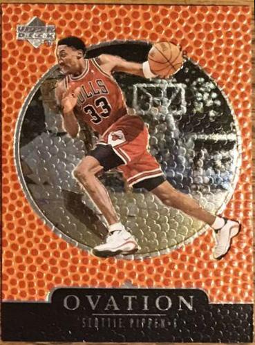 Scottie Pippen #44 Basketball Cards 1998 Upper Deck Ovation