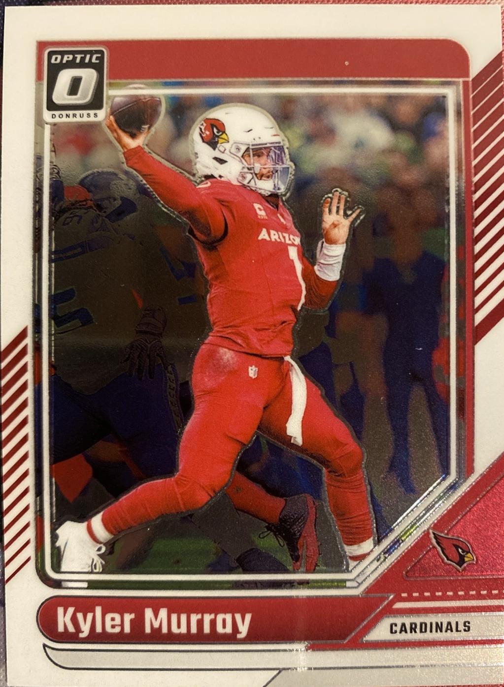 Kyler Murray #1 Football Cards 2024 Panini Donruss Optic