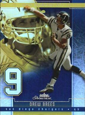Drew Brees #74 2004 Fleer Showcase Football