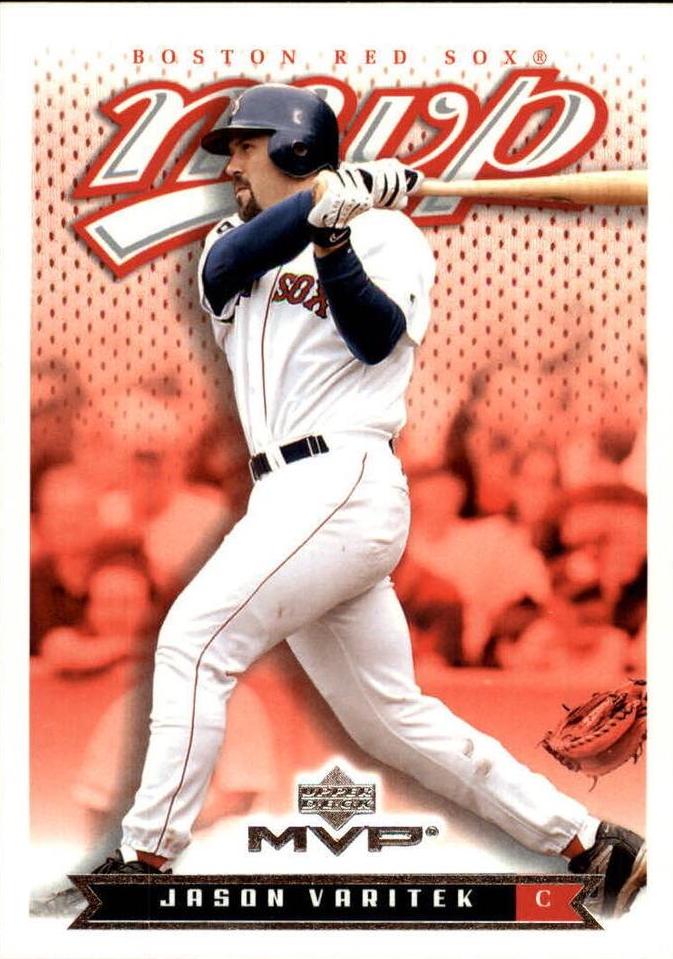 Jason Varitek #34 Baseball Cards 2003 Upper Deck MVP