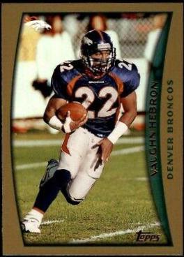 Vaughn Hebron #17 Football Cards 1998 Topps