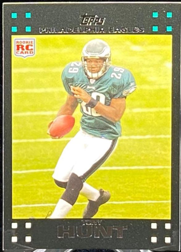 Tony Hunt #307 Football Cards 2007 Topps