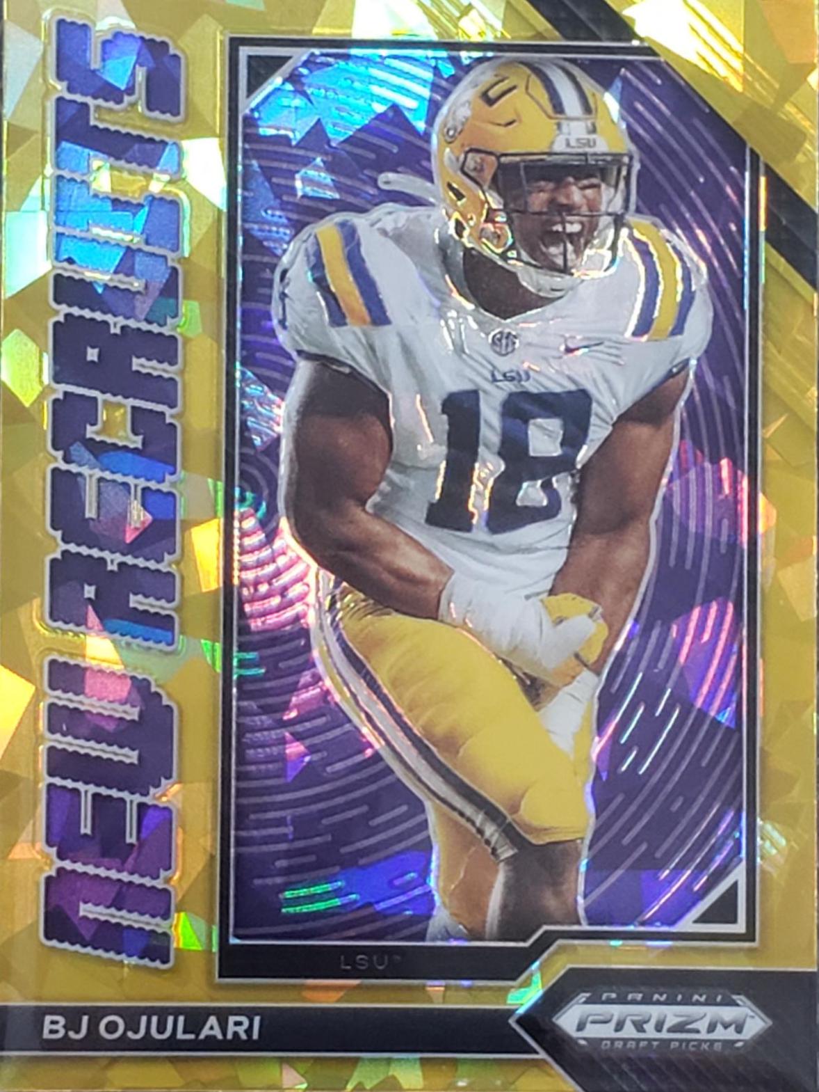 BJ Ojulari #NR-12 Football Cards 2023 Panini Prizm Draft Picks New Recruits