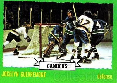 Jocelyn Guevremont #142 Hockey Cards 1973 Topps