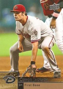 Conor Jackson #2 Baseball Cards 2009 Upper Deck
